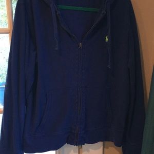 Royal blue Ralph Lauren light weight hoodie